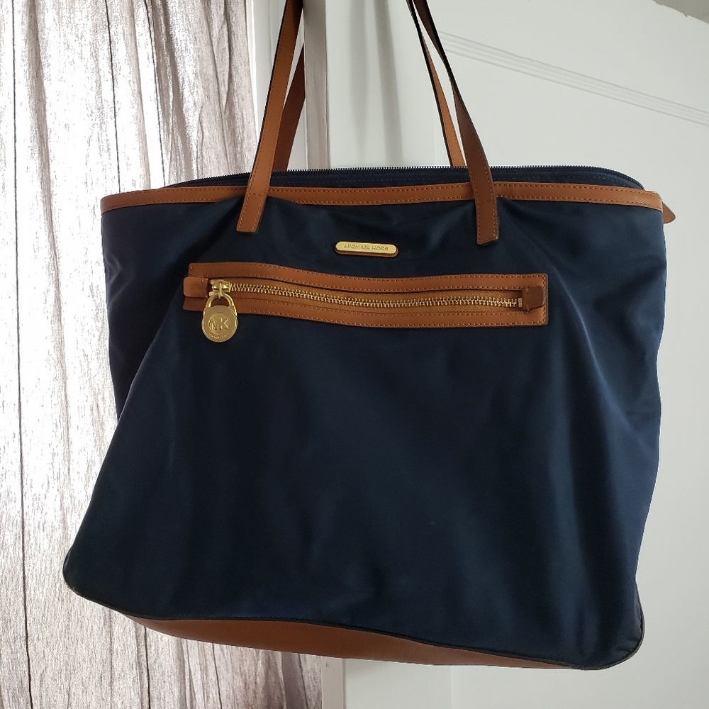 MK nylon totes navy